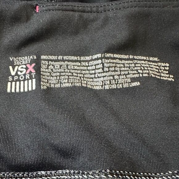 Victoria’s Secret Knockout Tie-dye Tight Legging Capri Small - Picture 6 of 6